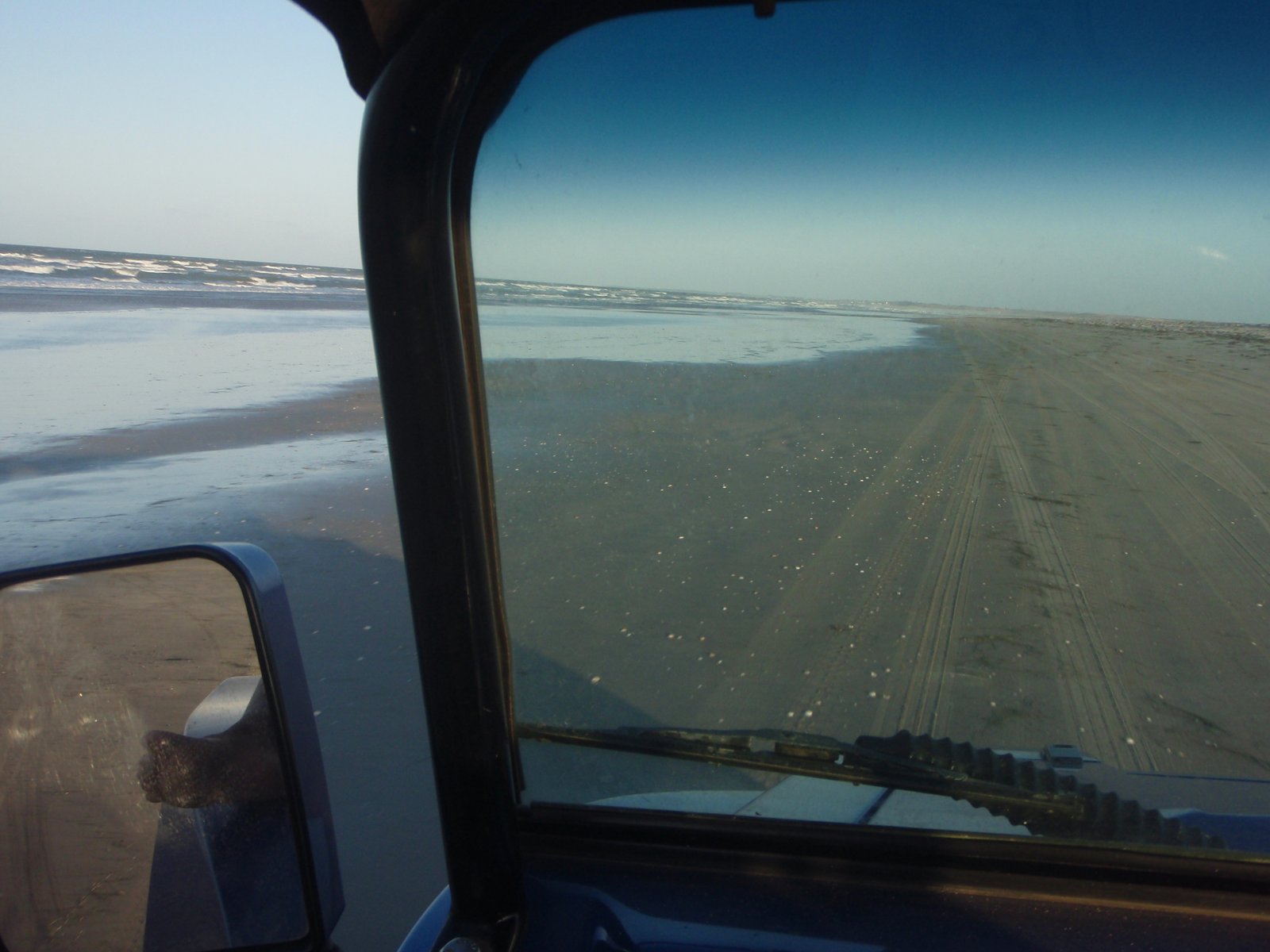 Sand Buggy along the beach